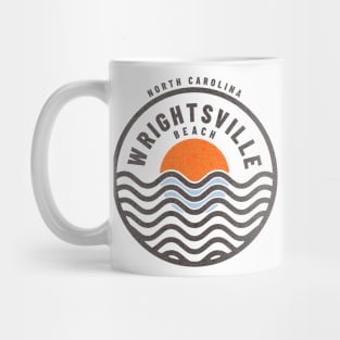 Wrightsville Beach, NC Summertime Vacationing Sunrise Waves Mug